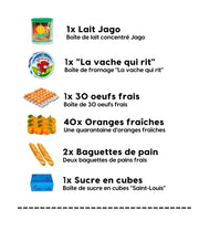 Pack alimentaire KABITE