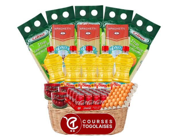  Pack alimentaire POMENEFA - courses togolaises