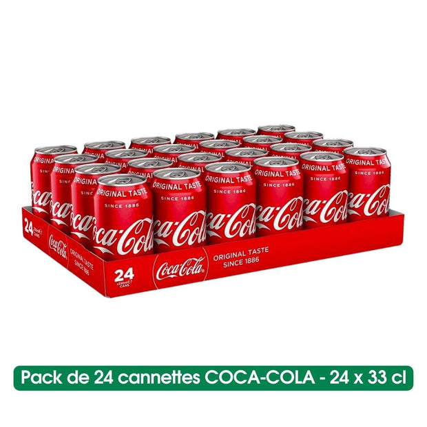 Canettes de COCA-COLA 33 CL