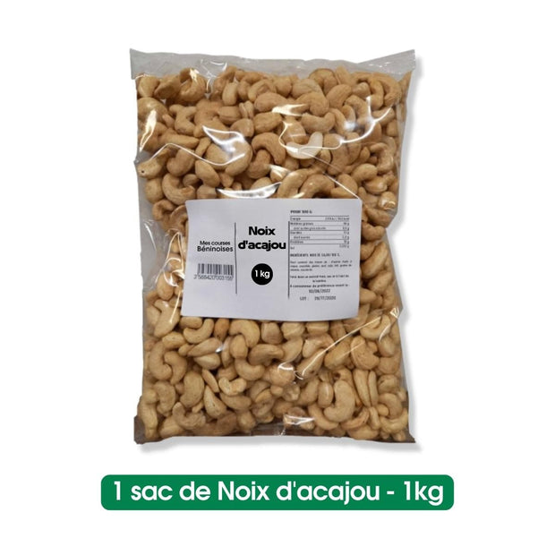 Noix d'acajou - 1kg