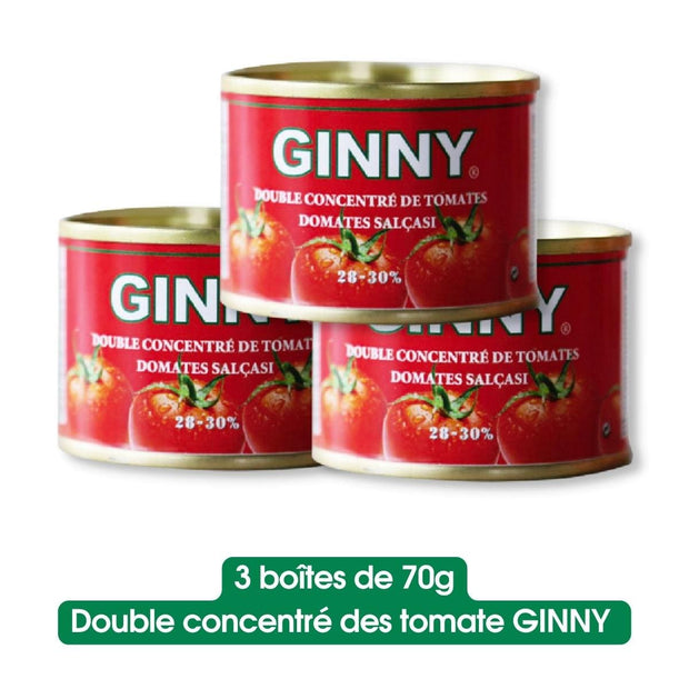 Double concentré de tomate - GINNY - 70 g