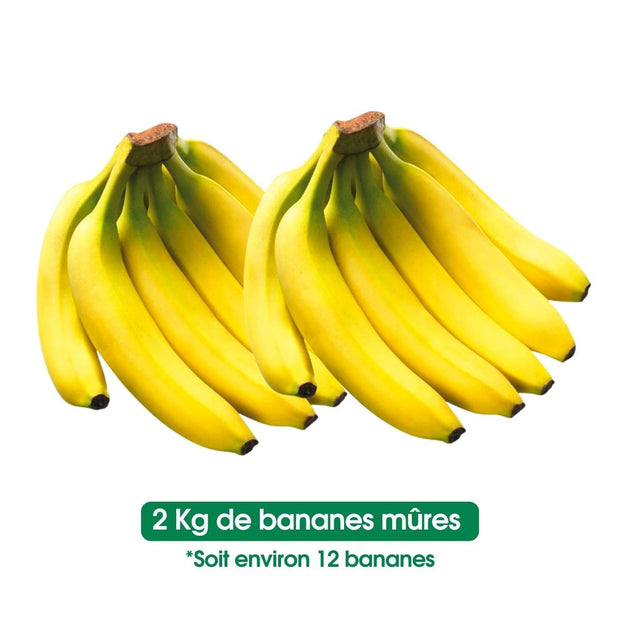 Bananes fruit - 1Kg