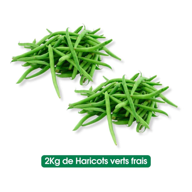 Haricots verts frais - 1Kg