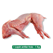 Viande de lapin entier